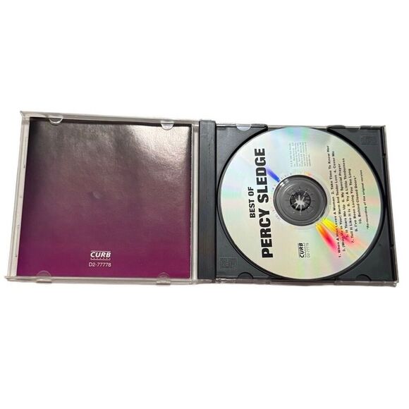 PERCY SLEDGE - THE BEST OF PERCY SLEDGE [CURB] CD 1996 - Picture 4 of 5